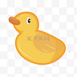 黄色的小鸭子图片_黄色的小鸭子插画