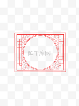 中国风方框图片_中国风边框之复古古典方框