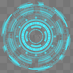 高清图标素材图片_科技元素开启高清图