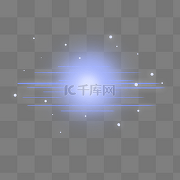 圆形光芒图片_淡蓝色圆形虚幻科技光