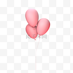 桃粉色温馨浪漫装饰气球