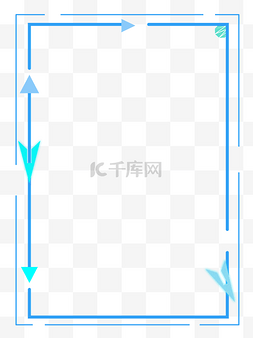 简约扁平背景图片_简约海报边框背景免png下载