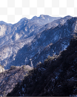 高山云雾图片_高山群山起伏的山山峰山景