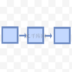 正方形蓝色 