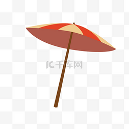 夏天暑假大海夏季太阳伞免扣素材