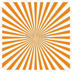 简单大方线框图片_橙色橘黄色线条放射状态效果