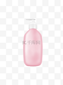 塑料瓶子洗衣液沐浴露洗发水逼真