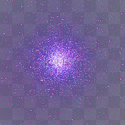 宇宙图片_紫色创意光芒元素
