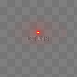 光晕特效png图片_科技光红色光晕特效