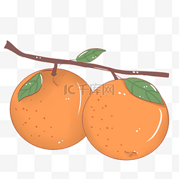 桔子维生素橘色