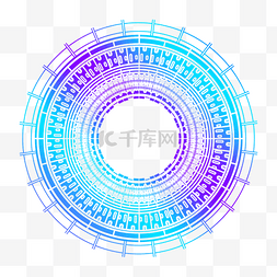 ui素材不规则图片_科技元素开启高清图