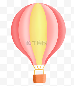 小清新卡通海报图片_梦幻卡通热气球设计