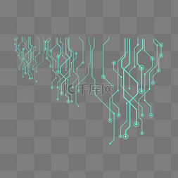 电路图片_创意科技线路电路抽象