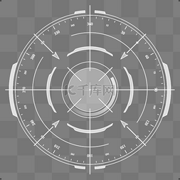 360度表盘图片_指南针雷达时钟表盘仪器