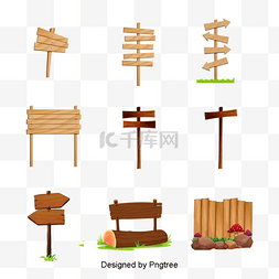木制路标图片_各种木质路标、标志牌材料