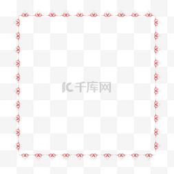 大气红色中国风图片_简约时尚中国风边框