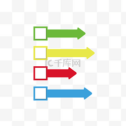 步骤流程图片_简约风格PPT方形数据分析元素