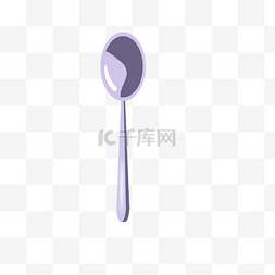 木勺木筷图片_卡通勺子系列蓝色