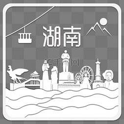 效果图片_湖南热门旅游目的地地标建筑折纸