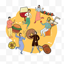红酒logo图片_美食年底聚会饮料红酒年底聚会团