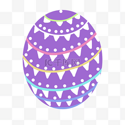 复活节彩蛋装饰插画