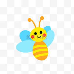矢量蜜蜂图片_昆虫卡通蜜蜂矢量图