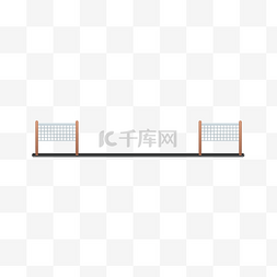 免抠图欧式线条图片_卡通手绘网球网分割线