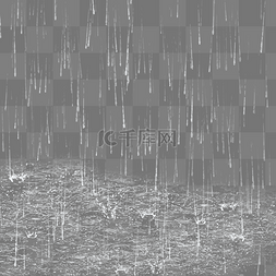 无缝底纹图片_暴风雨雨水雨滴元素