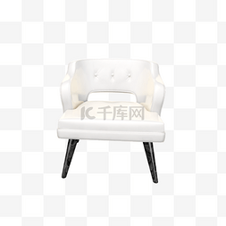 白色沙发椅 