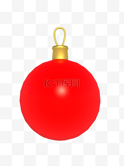 双11双色图片_圣诞节双十一红色彩球装饰