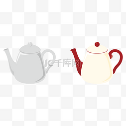 茶壶造型图片_茶壶水壶造型元素
