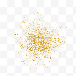 高贵大气图片_金色粉尘爆炸分子