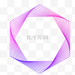 紫色背景图图片_六角形紫色科技渐变网格背景图