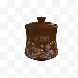 茶罐图片_陶瓷茶罐 