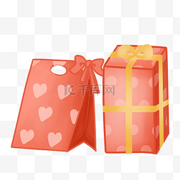 礼盒包装袋图片_礼物包装盒