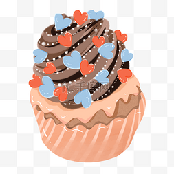 翻糖蛋糕图片_巧克力翻糖纸杯蛋糕