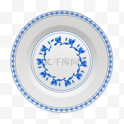 中国风盘子图片_青花瓷盘子手绘盘子免扣盘子