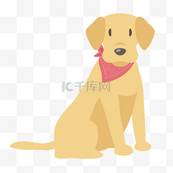 宠物卡图片_通用节日多彩卡通风活动促销狗PNG