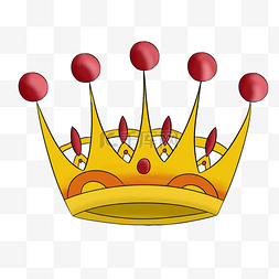 手绘国王皇冠图片_手绘国王的皇冠插画