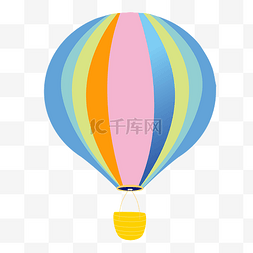 卡通矢量漂浮氛围漂浮气球