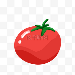 植物番茄图片_番茄维生素酸甜卡通装饰