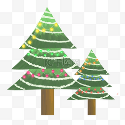 创意手绘圣诞树图片_手绘的圣诞树