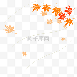 树叶图片_风吹散的落叶漂浮素材免费下载