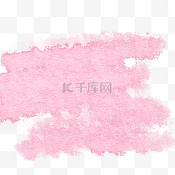 水彩纸图片_粉色水彩纸