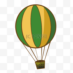热气球卡通儿童图片_手绘儿童玩具热气球插画