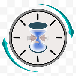 时间元素设计图片_快速时间沙漏计时器