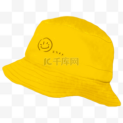 可爱的黄色遮阳帽