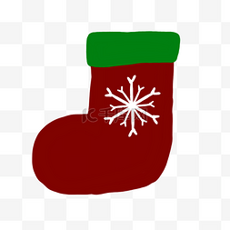 圣诞节红色的袜子