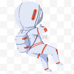 宇航员服装图片_灰色创意宇航员元素