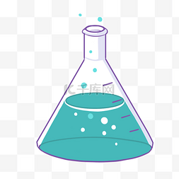 空漂流瓶瓶子图片_白色化学瓶子插图
